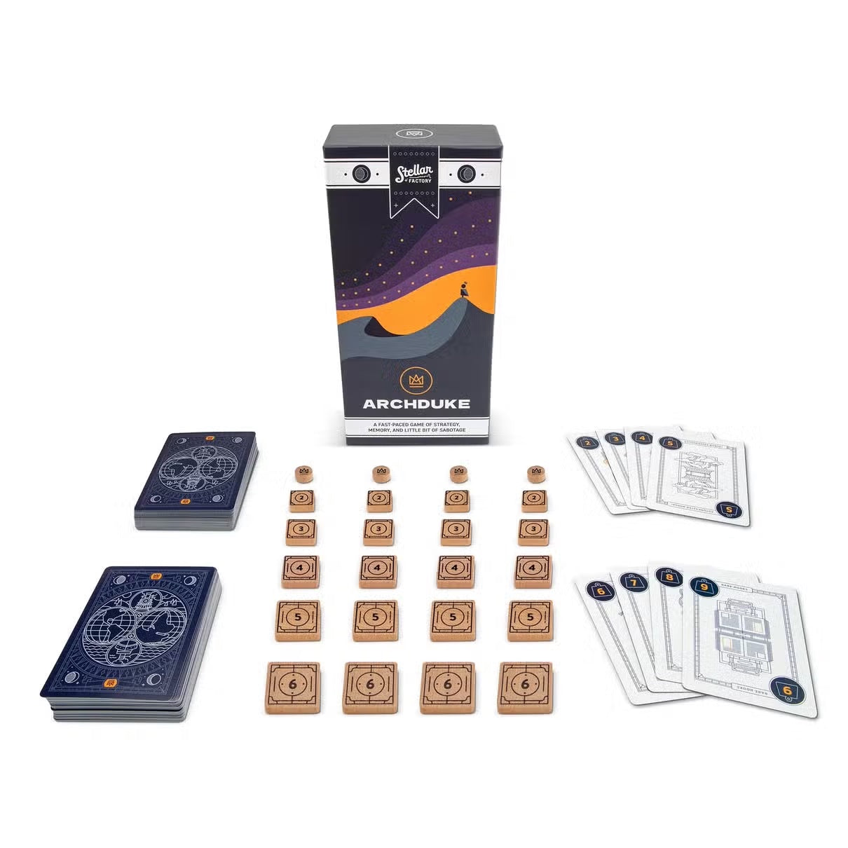 Archduke: A Card Game of Strategy, Memory, and Sabotage