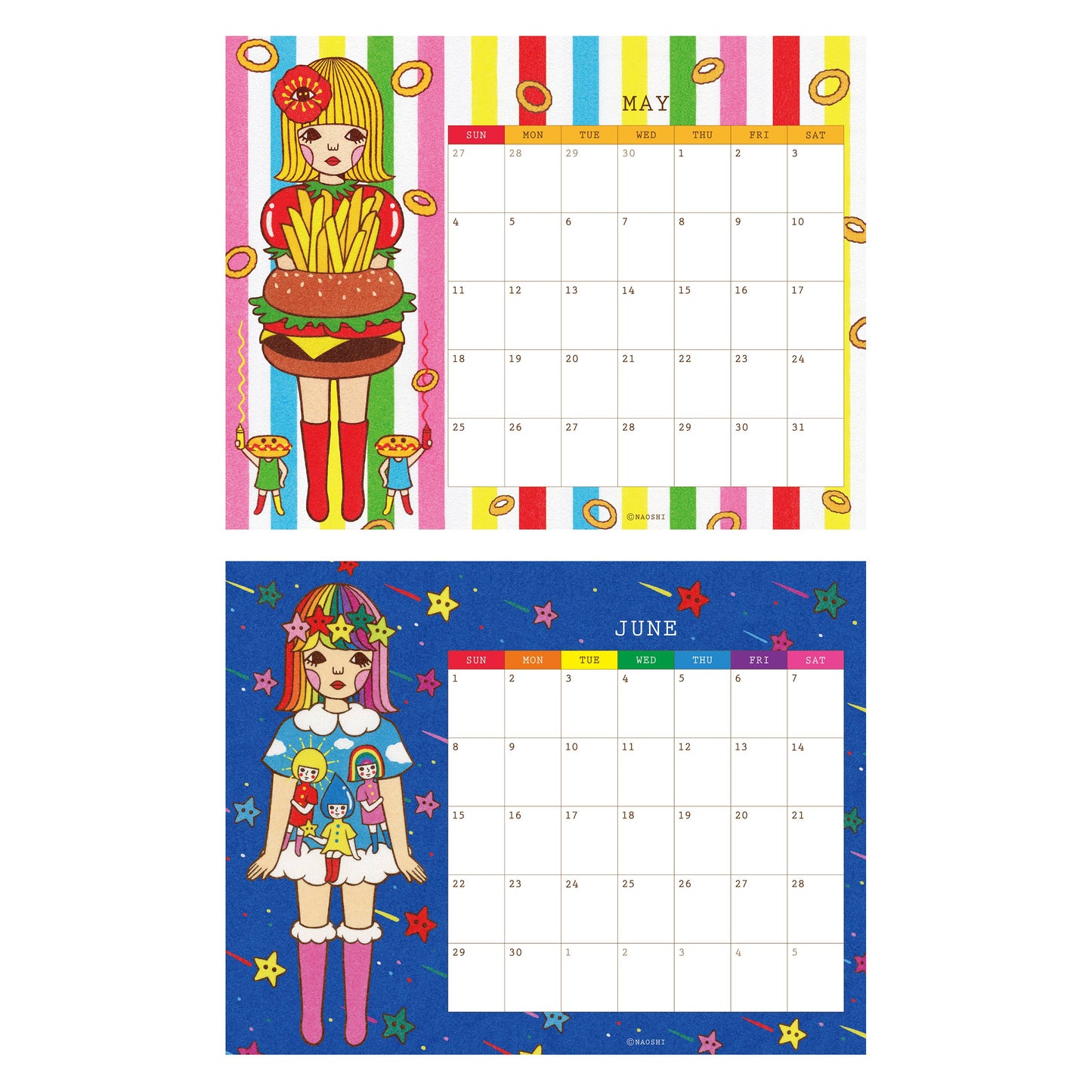 Naoshi: 2025 Calendar