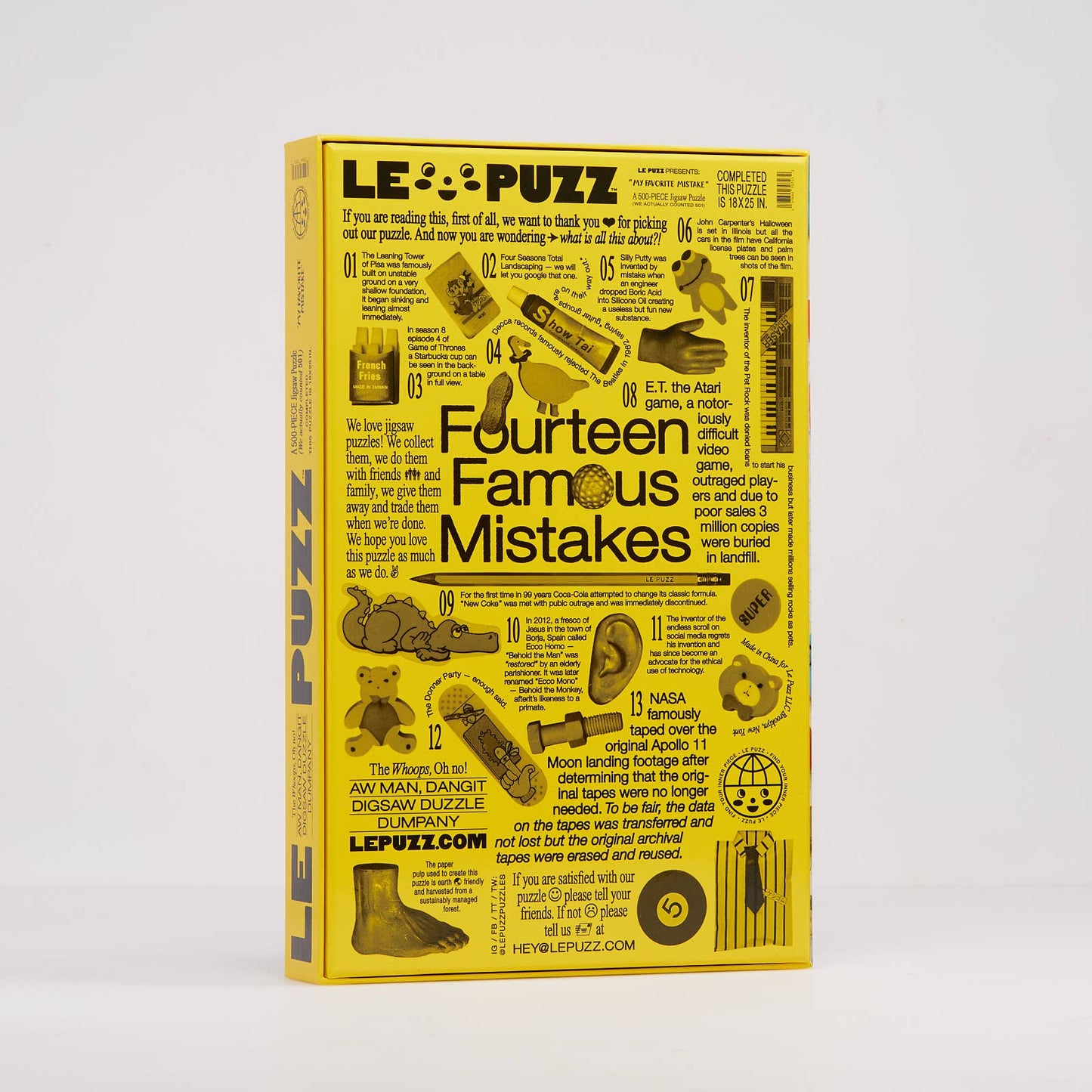 Le Puzz: My Favorite Mistake Puzzle