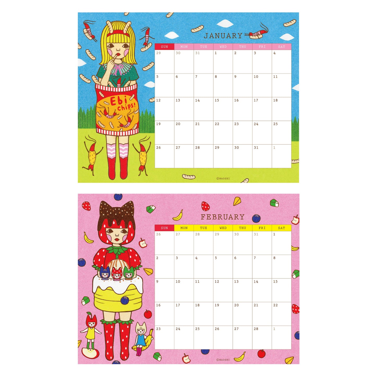 Naoshi: 2025 Calendar