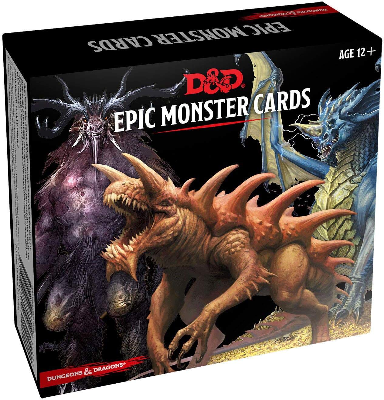 Dungeons & Dragons: Spellbook Cards: Epic Monsters