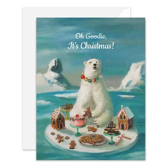 Janet Hill: Goodie Bear Card: Box Set of 8