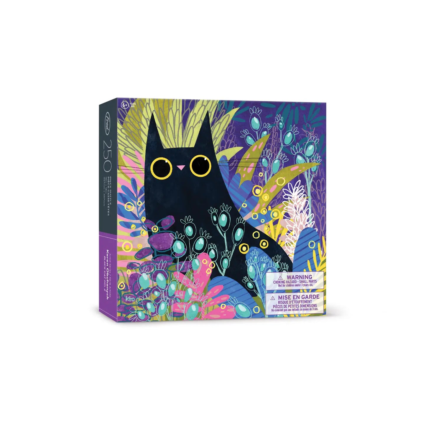 Karen Obuhanych: Black Cat No. 2 Puzzle