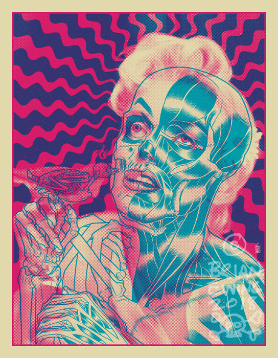 Brian Ewing: Marilyn 11" x 8.5" Art Print