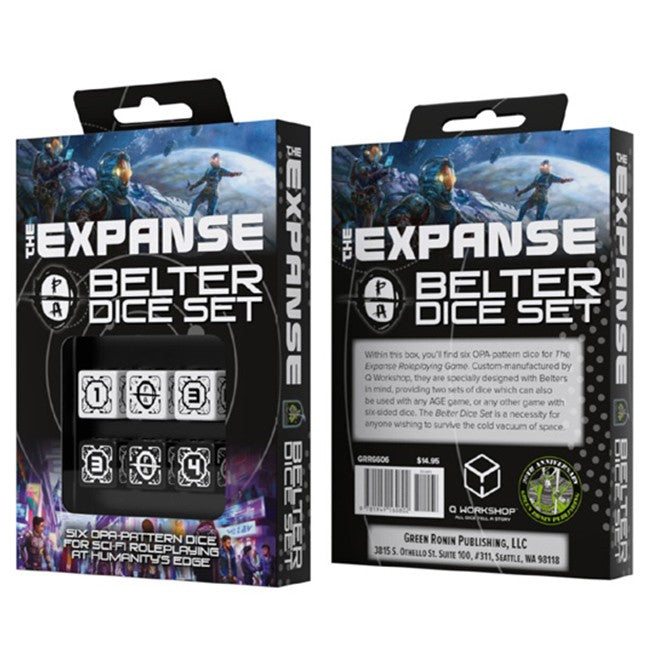 The Expanse: Belter Dice d6 Set