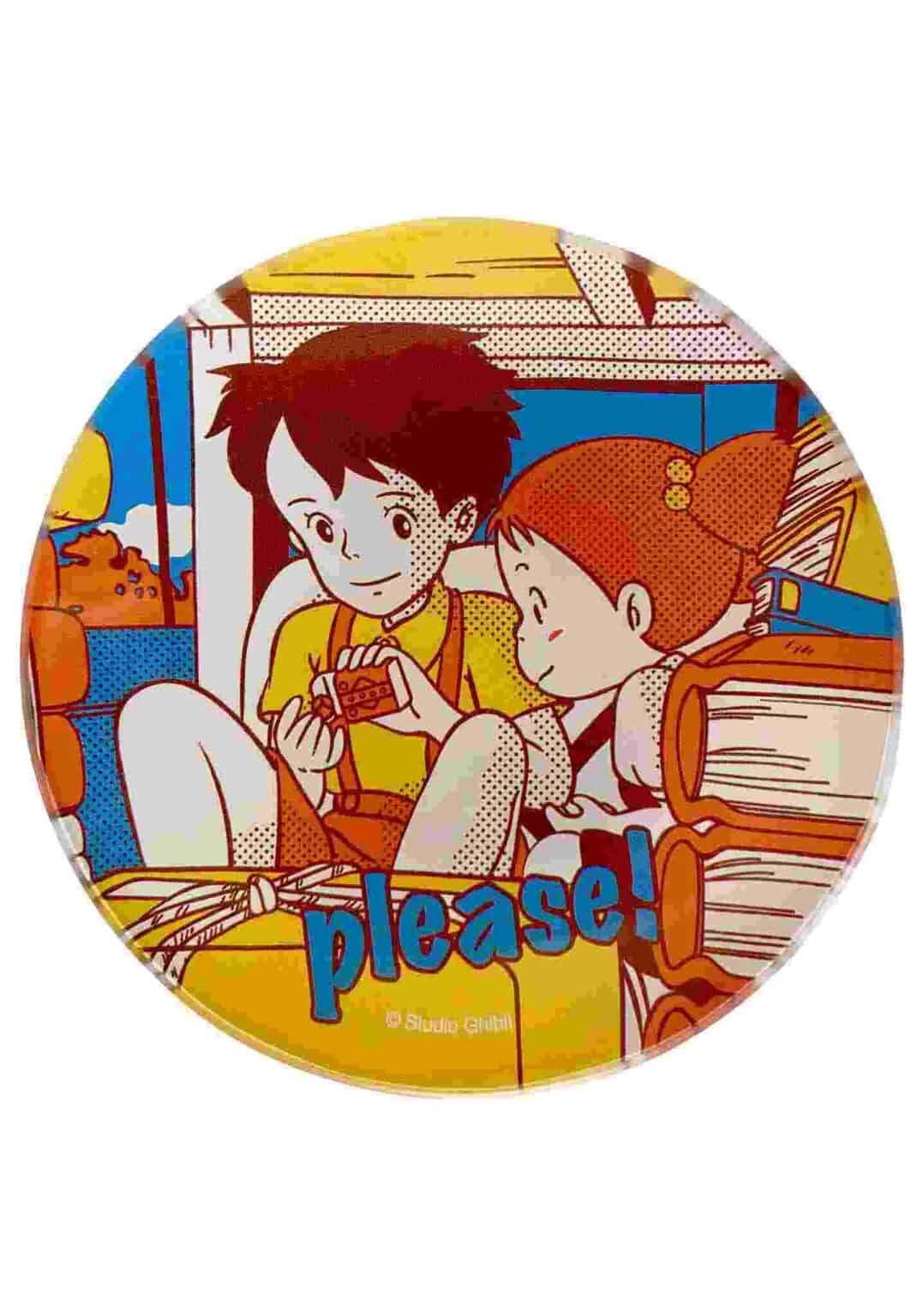 My Neighbor Totoro Yummy Mini Glass Plate: Please!