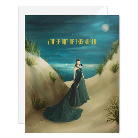 Janet Hill: You're Out Of This World Card