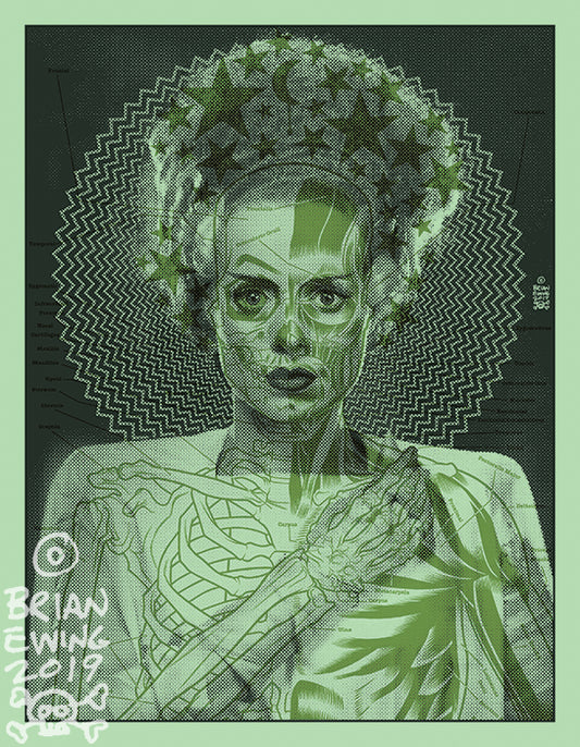 Brian Ewing: Bride 11" x 8.5" Art Print