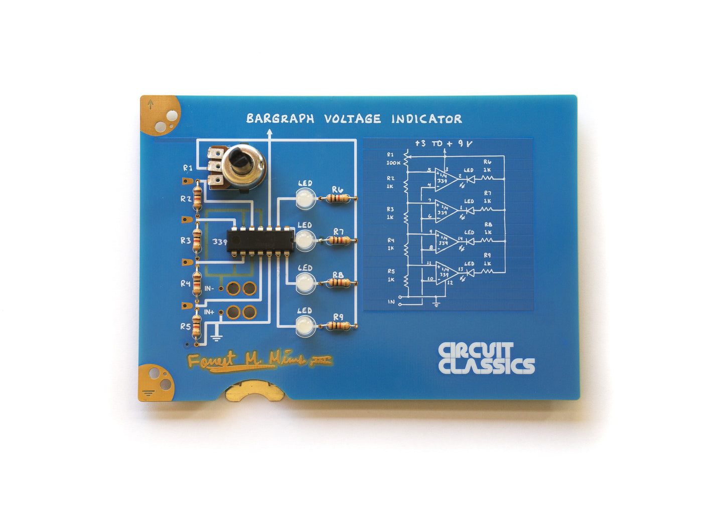 Circuit Classics - Bargraph Voltage Indicator