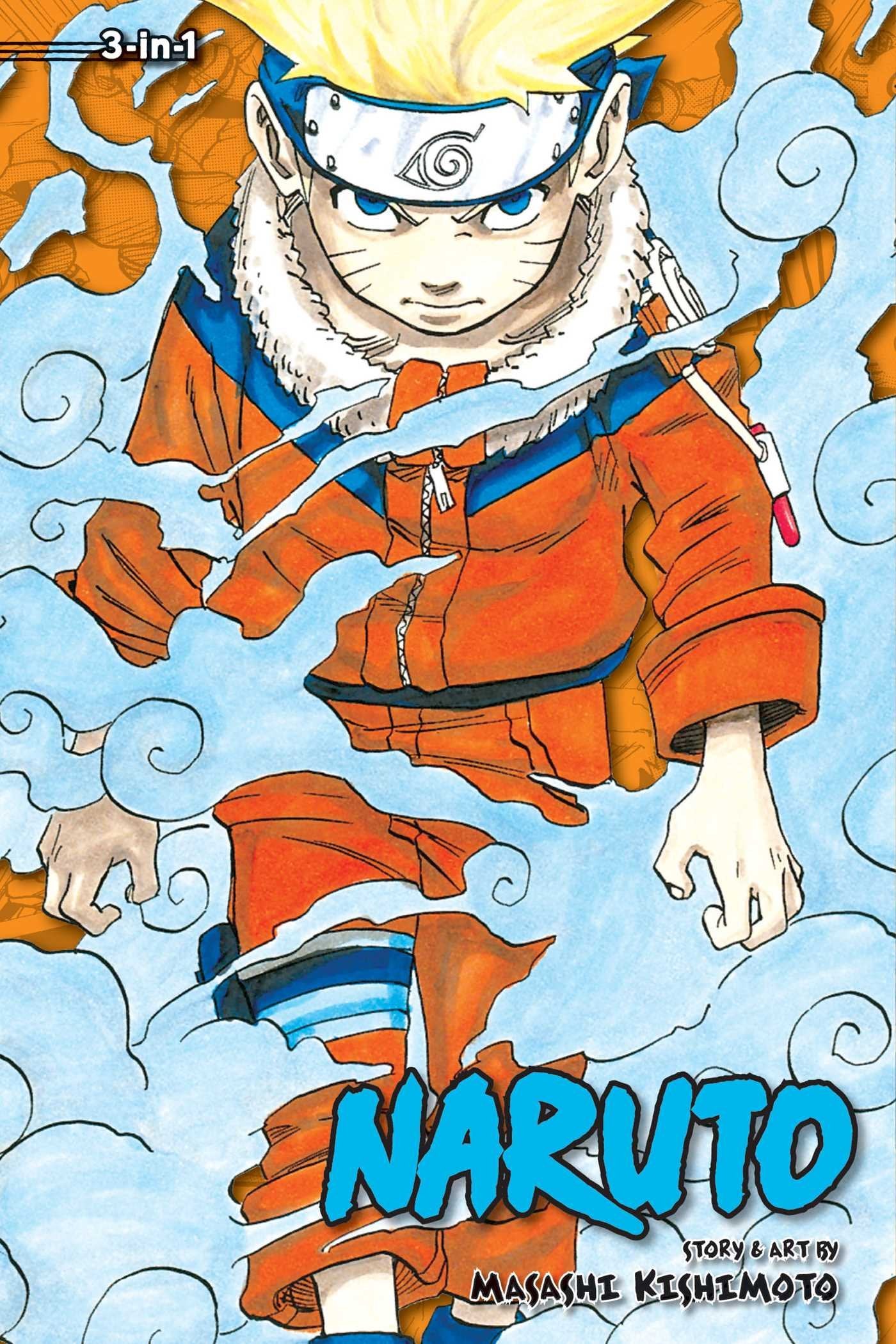 Naruto: 3-in-1 Edition: Vol. 1