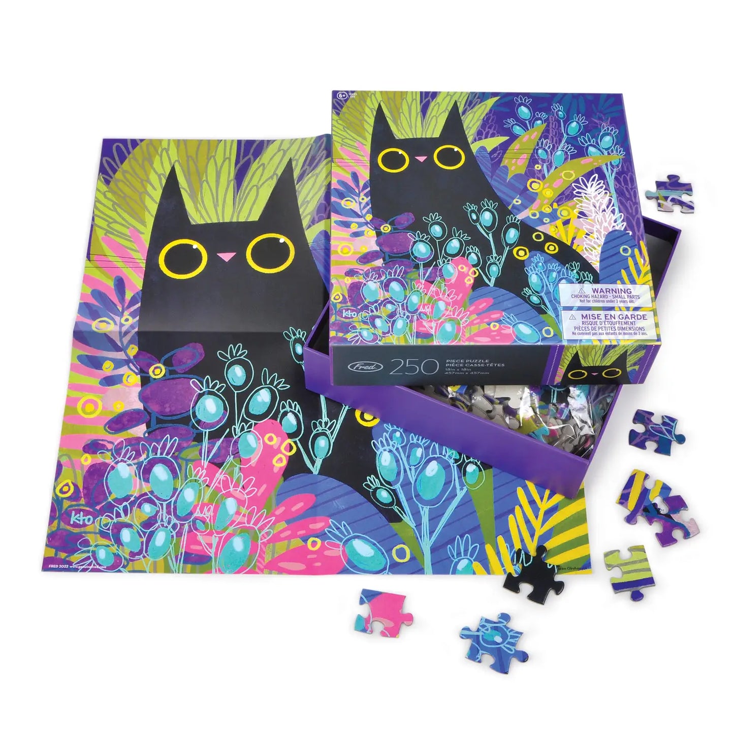 Karen Obuhanych: Black Cat No. 2 Puzzle