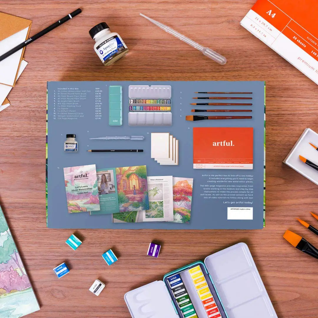 The Artful Watercolour Starter Kit