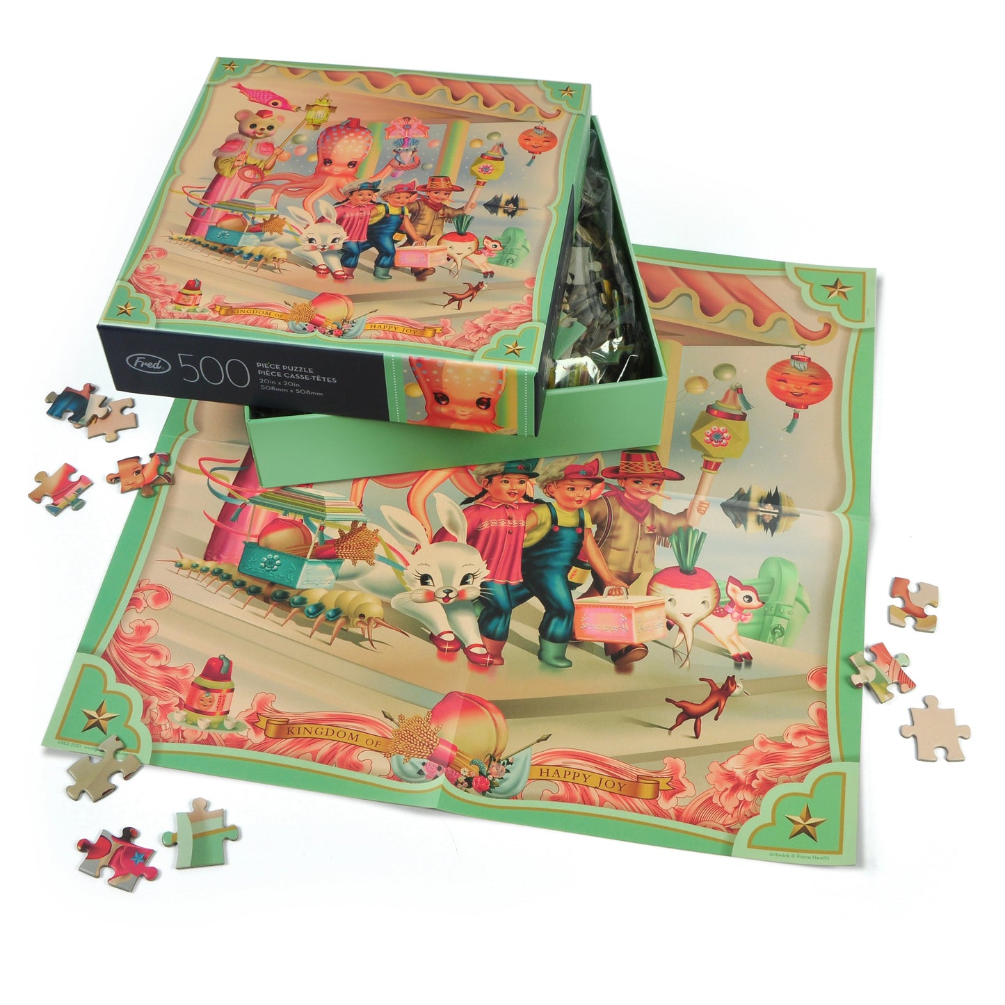 Fiona Hewitt: Kingdom of Happy Joy Puzzle