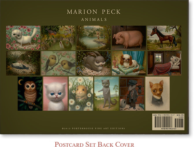 Marion Peck: Animals Postcard Set