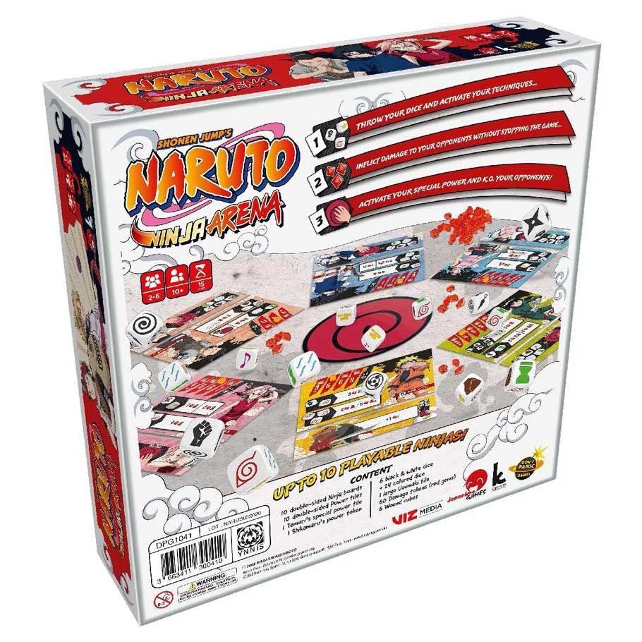 Naruto: Ninja Arena – Sensei Pack, Board Game